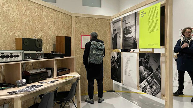 Exhibition launch, Leeds Arts University