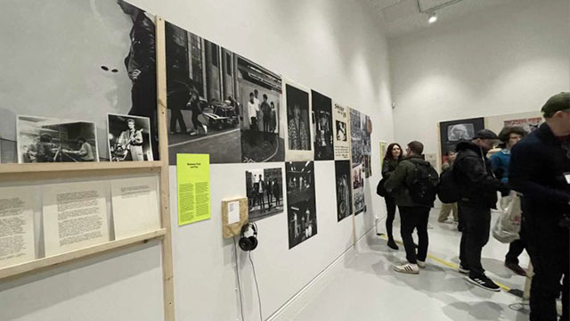 Exhibition launch, Leeds Arts University