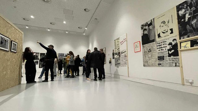 Exhibition launch, Leeds Arts University