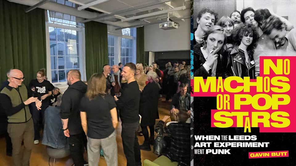 No Machos or Pop Stars book launch at the University of Leeds, October 2022