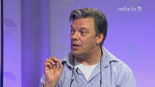 Paul Fillingham on NottsTV 6:30 Show